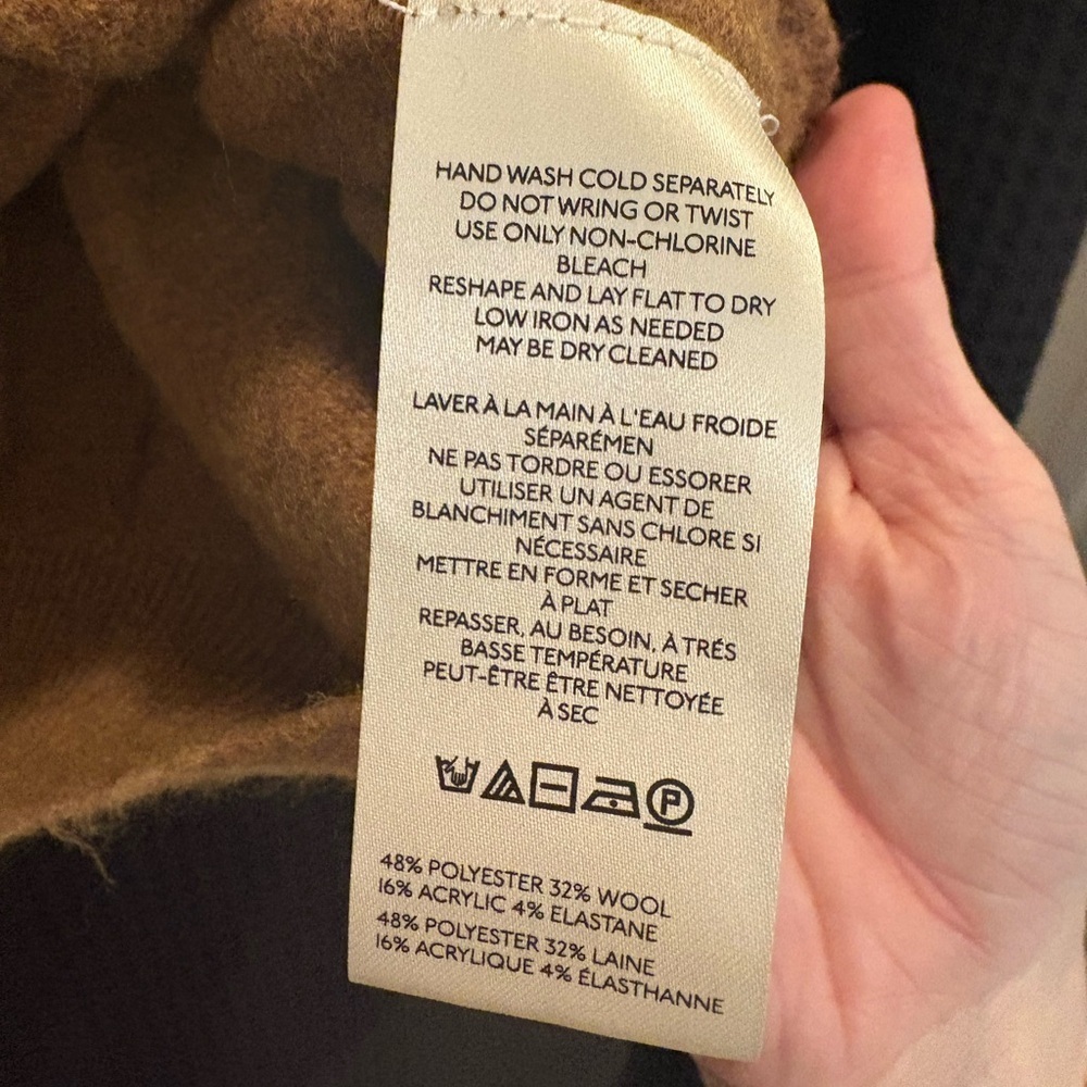 Free People See Me SoftSpun Pullover Medium Color: Cafe Au Lait NWT - Picture 6 of 6